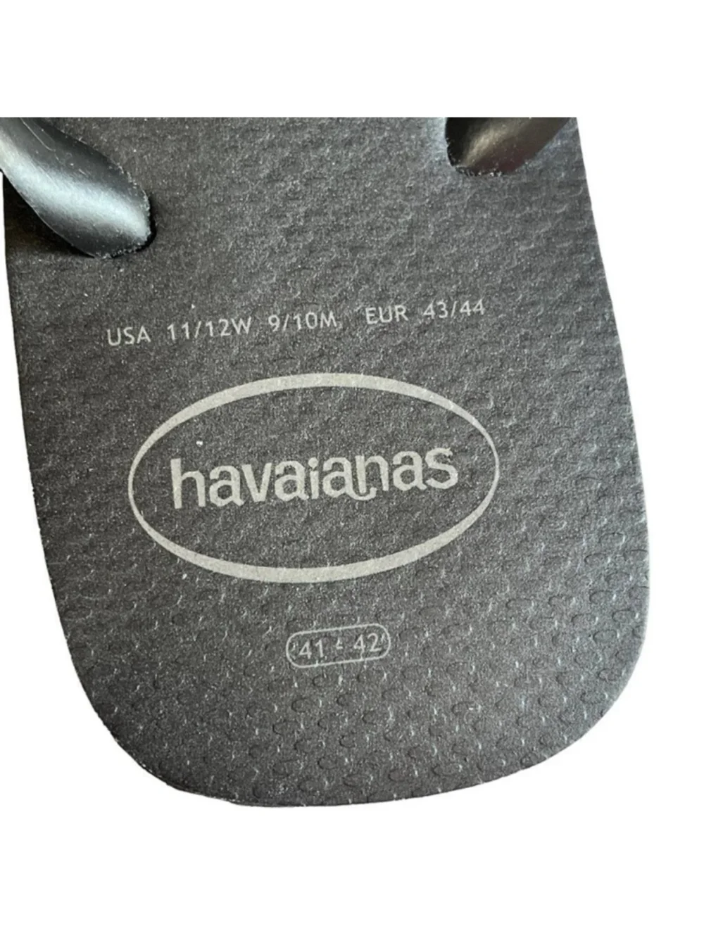 Havaianas Star Wars Flip Flops Black Red 11/12 Womens 9/10 Mens